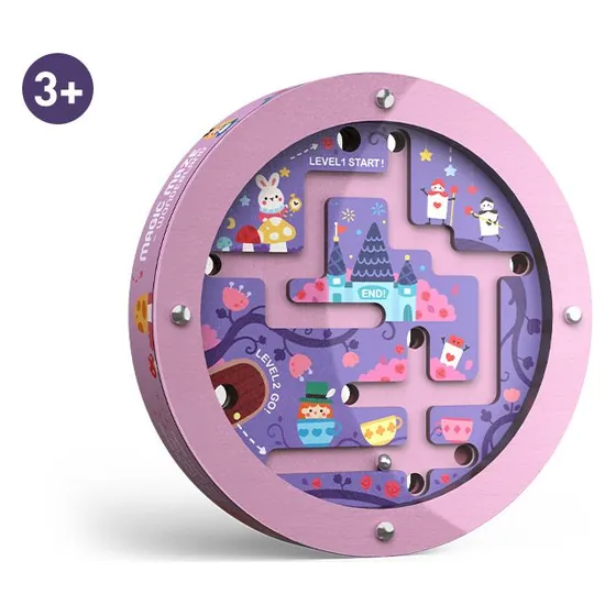 Double Sided Steel Ball Maze - Wonderland