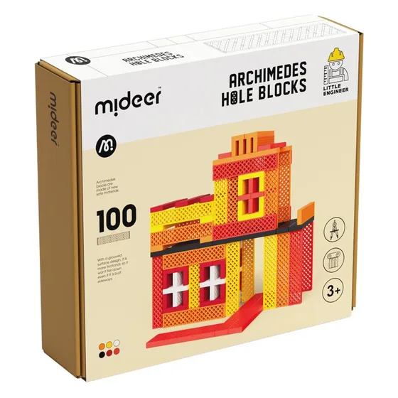 Archimedes Blocks - Warm Color Palette