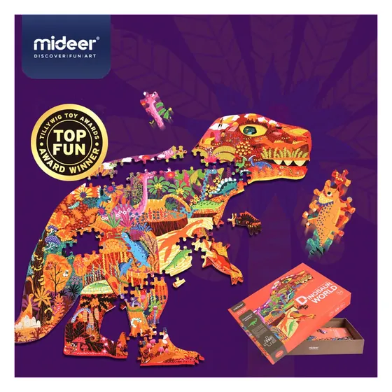 Dinosaur World Puzzle - 280 PCS